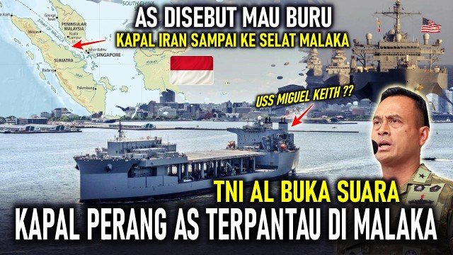 Kapal Perang AS Mondar-Mandir di Dekat Perairan Indonesia, Mau Apa?