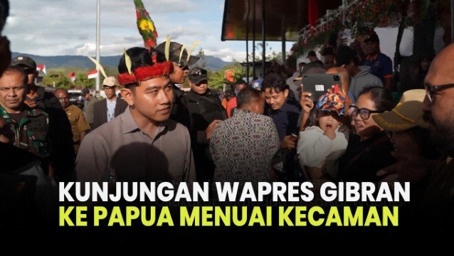 Kunjungan Wapres Diritik, Pengamat Sarankan Gibran bin Jokowi Berkantor di Papua