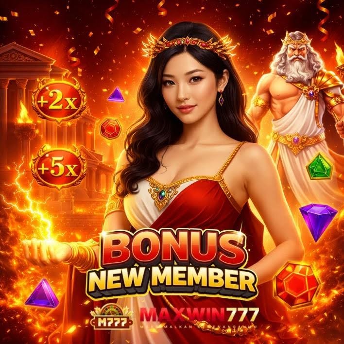 MAXWIN777: Slot Bonus New Member Online Yang Beri Hoki Gede