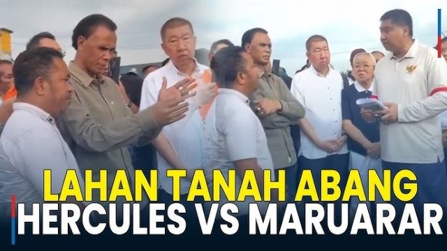MOMEN Menteri Ara dan Hercules GRIB Debat Soal Penguasaan Lahan di Tanah Abang