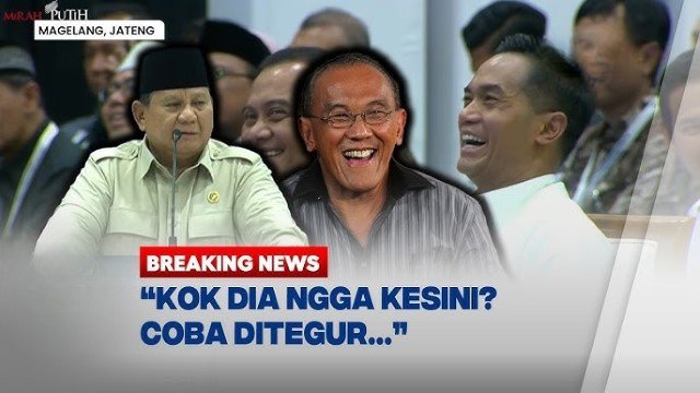 MOMEN Prabowo Tegur Aburizal Bakrie: Kok Dia Nggak ke Sini?