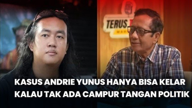 Mahfud MD Bongkar Kejanggalan Kasus Air Keras Andre Yunus Operasi Intelijen hingga Desakan TGPF