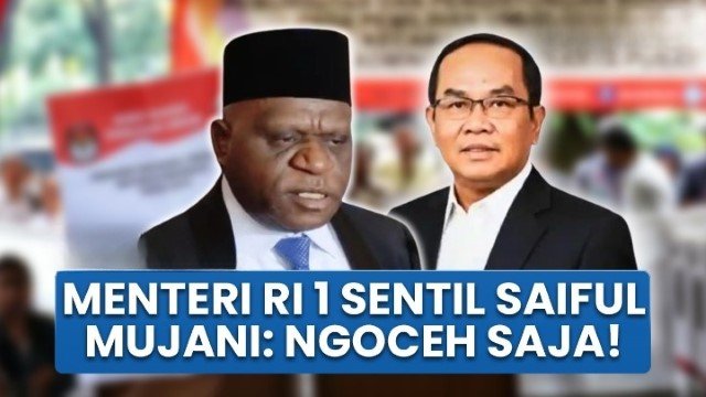 Menteri HAM Sentil Saiful Mujani Serukan ‘Gulingkan Prabowo’: Hanya Ngoceh Saja, Minta Diperhatikan!