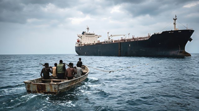 NGERI! Kapal Tanker Dibajak di Somalia, 4 WNI Jadi Tawanan