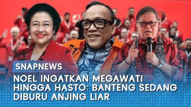 Noel Ebenezer Ingatkan PDIP Banteng Lagi Diburu 'Anjing Liar'!