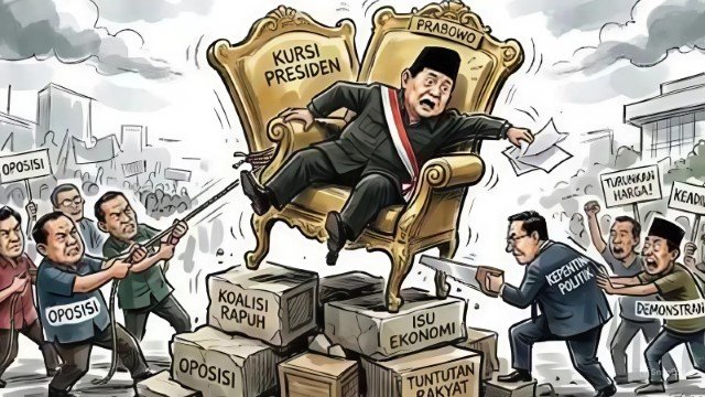 Operasi Senyap di Balik Isu Pelengseran Prabowo Siapa yang Bermain