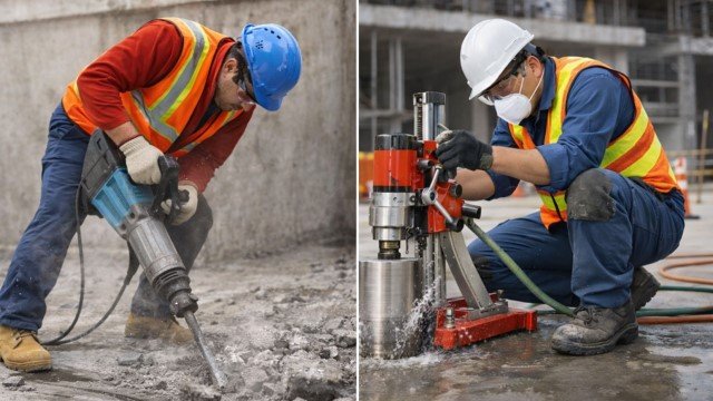 Perbedaan Core Drill Beton dan Coring Beton dalam Proyek Konstruksi
