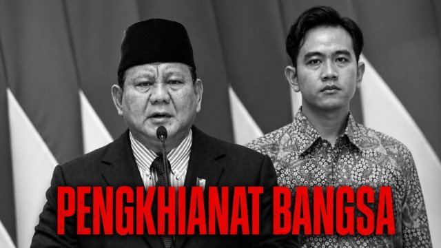 'Prabowo Gibran Itu Pengkhianat Bangsa'