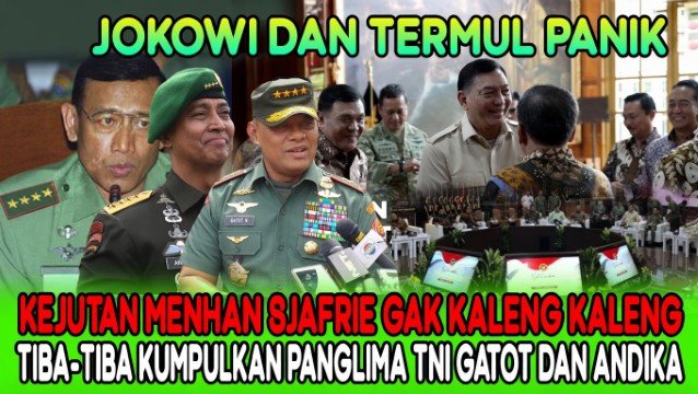 Rekam Jejak 5 Eks Panglima TNI Yang Dikumpulkan Menhan Sjafrie, Ada Yang Pernah Dicopot Jokowi