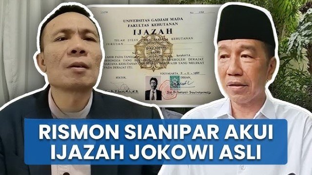 Rismon Paparkan Temuan Baru soal Ijazah Jokowi Watermark dan Emboss Memang Terlihat