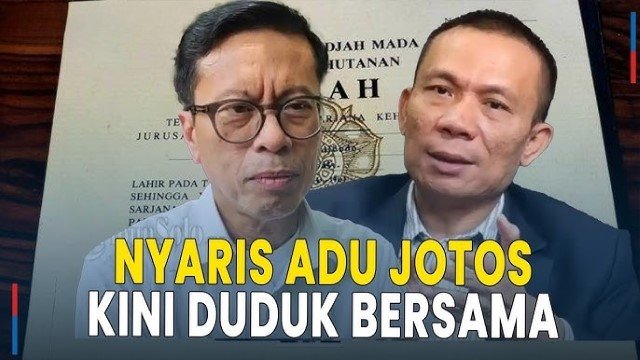 Rismon dan Andi Azwan Kini Akur, Bongkar Dugaan ‘Bohir’ Isu Ijazah Jokowi
