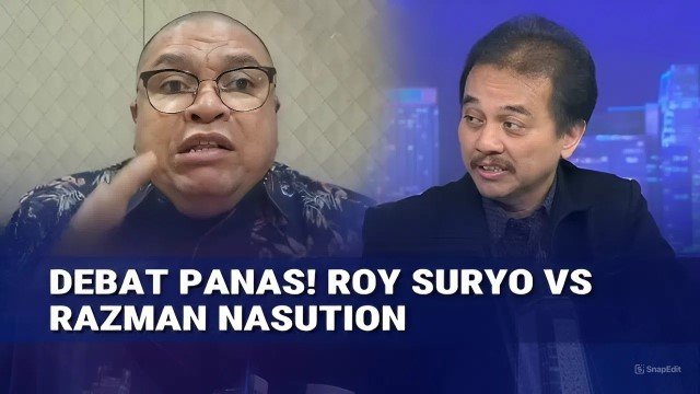 Roy Suryo Memang Gacor! Momen Rasman Nasution Dikuliti Gegara Ketahuan Mau Nipu