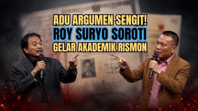 Roy Suryo Ngaku Setor Banyak Bahan untuk Buku Gibran End Game Tapi Rismon Enggak Mau Mengakui