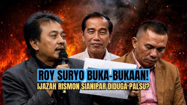 Roy Suryo Sindir Rismon Kok Berani Neliti Ijazah Jokowi Kalau Ijazahnya Sendiri Palsu