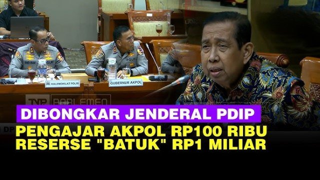 Safaruddin Ngamuk di DPR, Soroti Gaji Guru Polri Rp 100 Ribu per Jam Harusnya Rp 5 Juta per Jam!