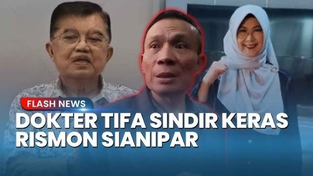 Sindiran Dokter Tifa Untuk Rismon Sianipar Yang Dilaporkan Jusuf Kalla Mau Restorative Justice Lagi