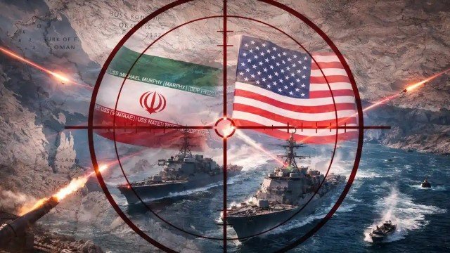 Situasi Memanas! Nekat Terobos Selat Hormuz, Dua Kapal Perang AS Nyaris Hancur Terjebak Cegatan Rudal Iran