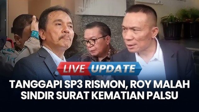 Tanggapi Soal SP3 Rismon Sianipar, Roy Suryo Malah Sindir Surat Kematian Palsu