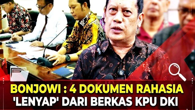 Teka-Teki Ijazah Jokowi 4 Dokumen Rahasia 'Lenyap' dari Berkas KPU DKI, Ada Apa