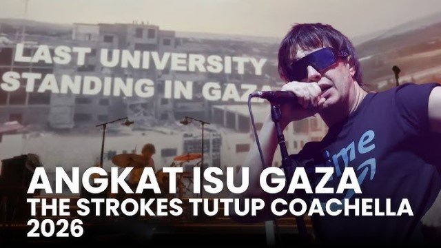 The Strokes Telanjangi Dosa Amerika Serikat, Kecam Agresi AS-Israel ke Iran