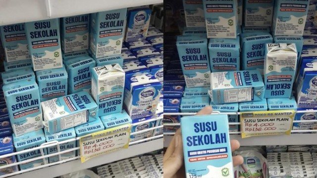 Viral 'Susu Sekolah Program MBG' Dijual di Minimarket, BGN Bilang Gini