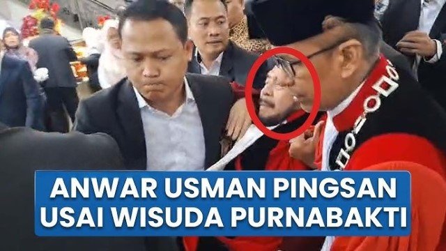 Ya Ampun! Anwar Usman Pingsan Usai Prosesi Purnabakti di Gedung MK, Pertanda Apa Ini