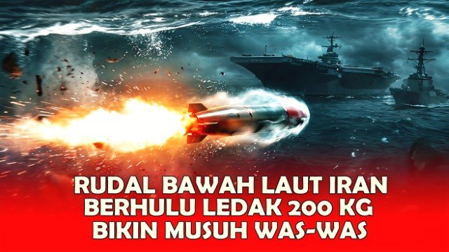 AS Dalam Bahaya! Iran Pamer Torpedo Super 360 Km per Jam Sekali Hantam, Kapal Induk Bisa Karam