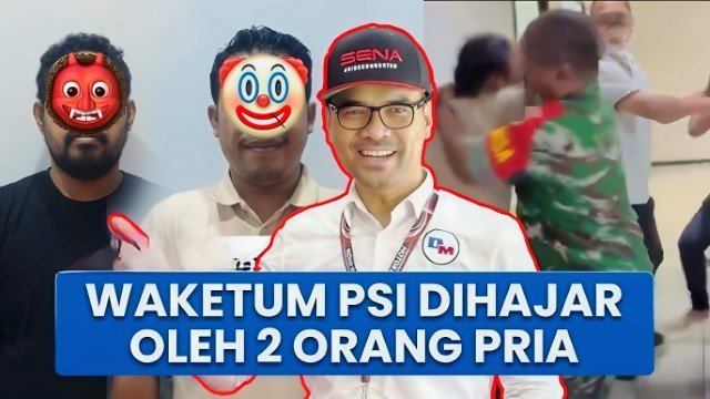 BRUTAL! Detik-Detik Waketum PSI Bro Ron Dianiaya hingga Bersimbah Darah di Hadapan TNI