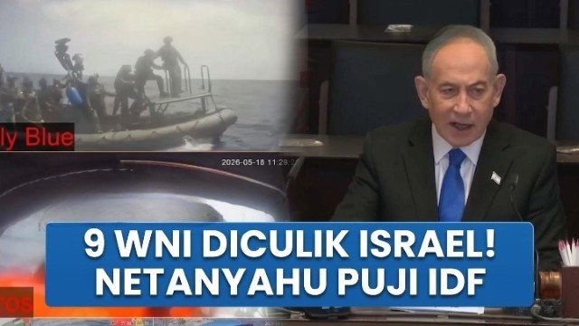 Biadab! Israel Bajak Global Sumud Flotila, Netanyahu Malah Bangga Berhasil Tangkap Aktivis Gaza