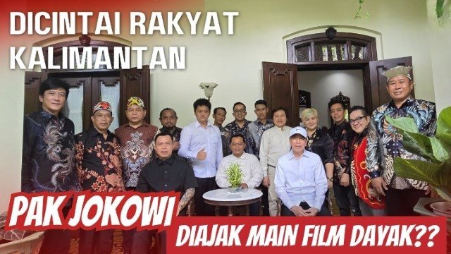 Bikin Syok Publik! Sosok Ini Temui Jokowi, Beri Tawaran Epik Main Film Kolosal Dayak-Majapahit