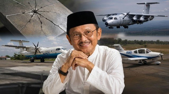 Bukan Kaleng-Kaleng! Ini 7 Mahakarya BJ Habibie Yang Mengguncang Dunia, Negara Barat Pun Dibuat Bertekuk Lutut