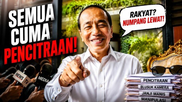 Bulan Depan Jokowi Keliling Indonesia, Pengamat Langsung Skakmat Cuma Cari Muka, Dia Ahli Pencitraan!