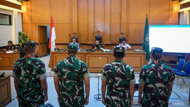 Daftar Pernyataan Nyeleneh Hakim Militer Kasus Air Keras Andrie Yunus