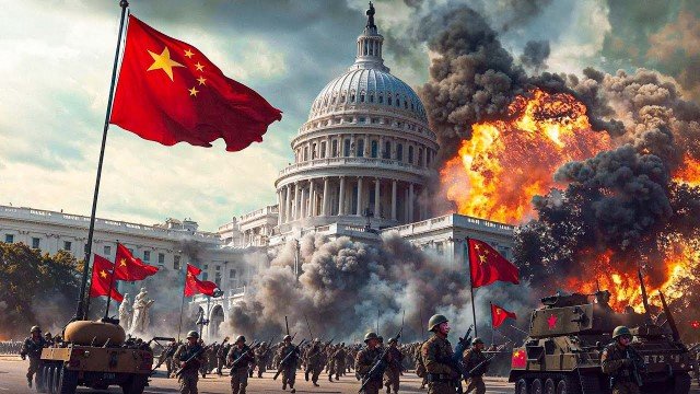 Dunia Gempar! AS Luncurkan Rudal ke Kedubes China Tengah Malam Bangunan Rata dengan Tanah, 3 Nyawa Melayang