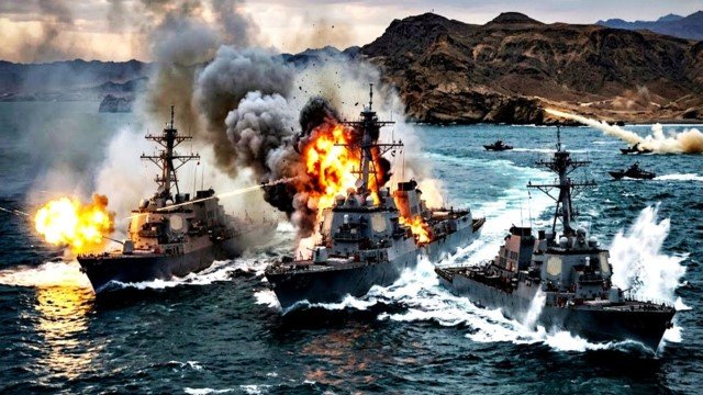Dunia Tegang! Militer AS Terpojok Fakta Mengerikan di Balik Kaburnya 3 Kapal Perang Usai Dihantam Rudal Iran
