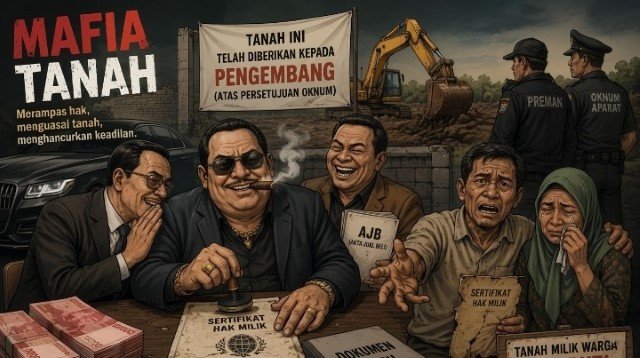 Dunia Terbalik! Laporkan Mafia Tanah, Korban Malah Dijebloskan Jadi Tersangka: “Harta Saya Habis…”