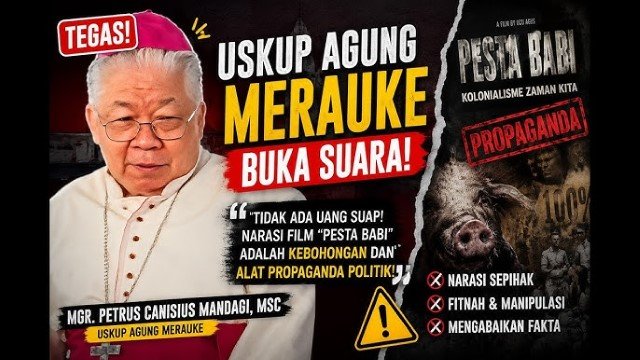 GEGER! Keuskupan Agung Merauke Blak-Blakan Bongkar Borok Film ‘Pesta Babi’: Cuma Nuruti Kemauan Sutradara dan Cuan