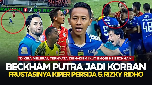 GEGER! Rizky Ridho Terekam 'Jambak' Beckham Putra, Benarkah Ada Keretakan di Internal Timnas Netizen Terbelah!