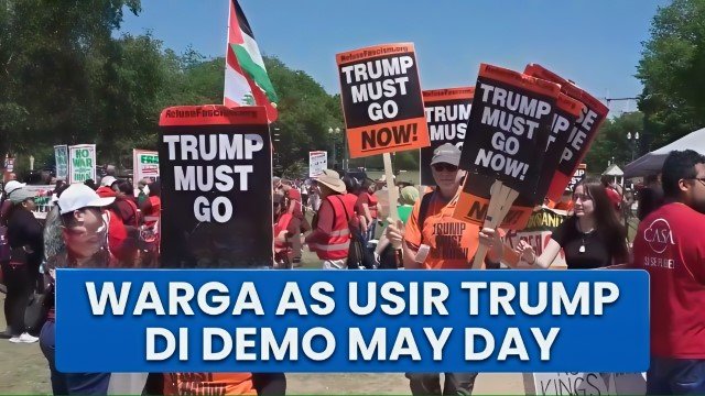 Gedung Putih Bergetar! Borok Kepemimpinan Terbongkar, 6 Dari 10 Warga Amerika Kompak Kibarkan Bendera Perang Terhadap Trump