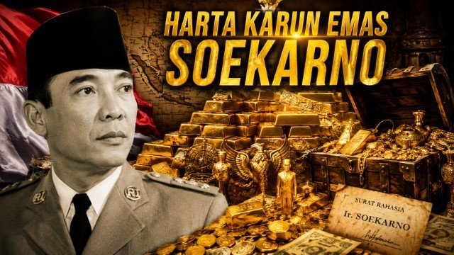 Geger! TNI Temukan 'Harta Karun' Emas Bung Karno di Sukabumi, Begini Kondisinya Sekarang