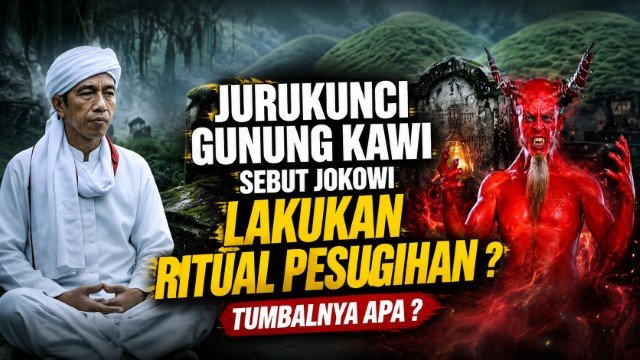 Gempar Se-Indonesia! Juru Kunci Bongkar ‘Ritual Gaib’ Jokowi di Gunung Kawi Sebelum Jadi Wali Kota Solo