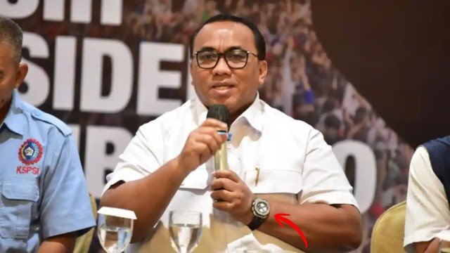 HEBOH! Publik Soroti Jam Tangan Ketua Serikat Pekerja, Harganya Bikin Melongo Rp400 Juta Melingkar di Tangan
