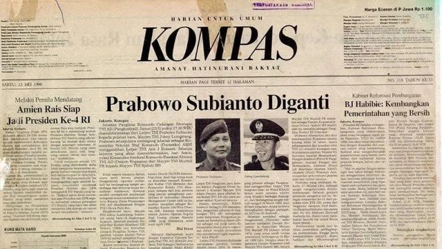 Habibie vs Prabowo 1998 Perintah Rahasia Sang Presiden, 'Sebelum Matahari Terbenam, Pangkostrad Harus Diganti!