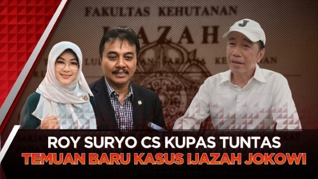 Isi Surat Roy Suryo Cs ke Komisi III DPR RI, Minta Gelar RDPU Kasus Ijazah Jokowi!