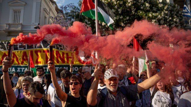 Israel Bikin Ulah, Eropa Yang Kebakaran! Ribuan Warga Turun ke Jalan Kutuk Penyerbuan Global Sumud Flotilla