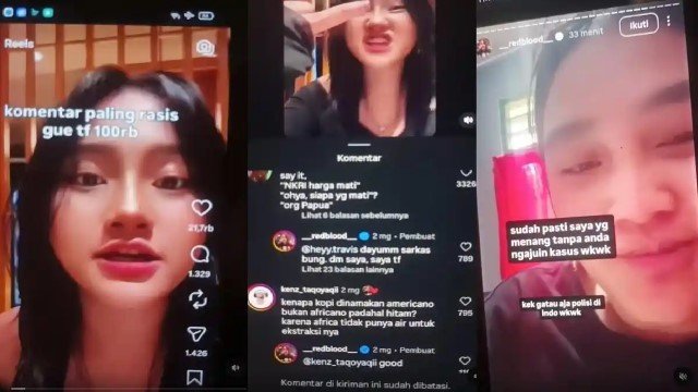 Kebal Hukum Viral Wanita Ngaku Anak Polisi Bikin Geger Usai Adakan Kompetisi Berbau SARA