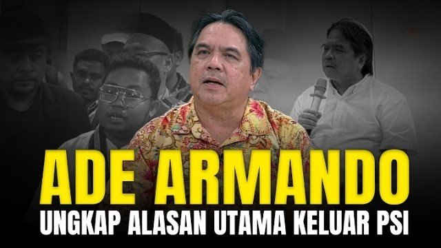 Kena Semprot! PSI Peringatkan Ade Armando Jangan Terlalu ‘Lancang’ Campuri Urusan Internal