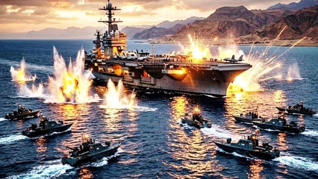 Laut Merah Membara! Iran Nekat Tabrak Gencatan Senjata Perang Terbuka Lawan Blokade AS Resmi Dimulai