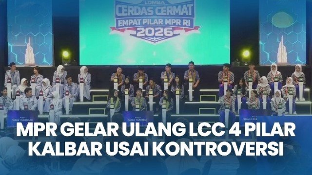 Mengejutkan! SMAN 1 Pontianak Tak Akan Ikut Final Ulang LCC MPR, Dukung SMAN 1 Sambas