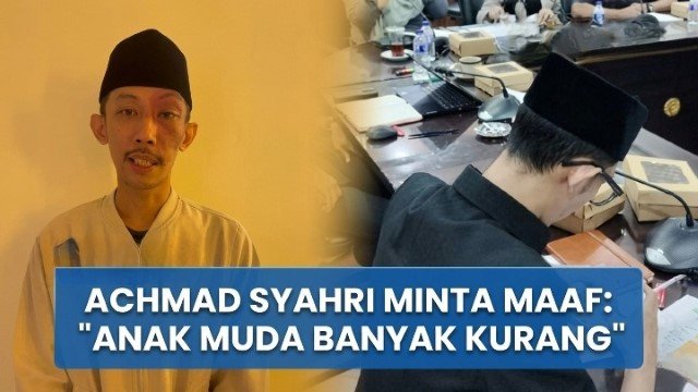 Muka Tembok! Asyik Gaming & Sebat Saat Rapat, Achmad Syahri Ngeles Saya Masih Muda